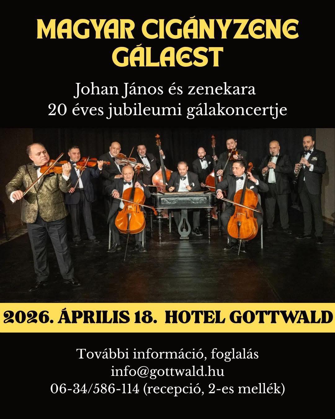 Magyar Cigányzene Gálavacsora
