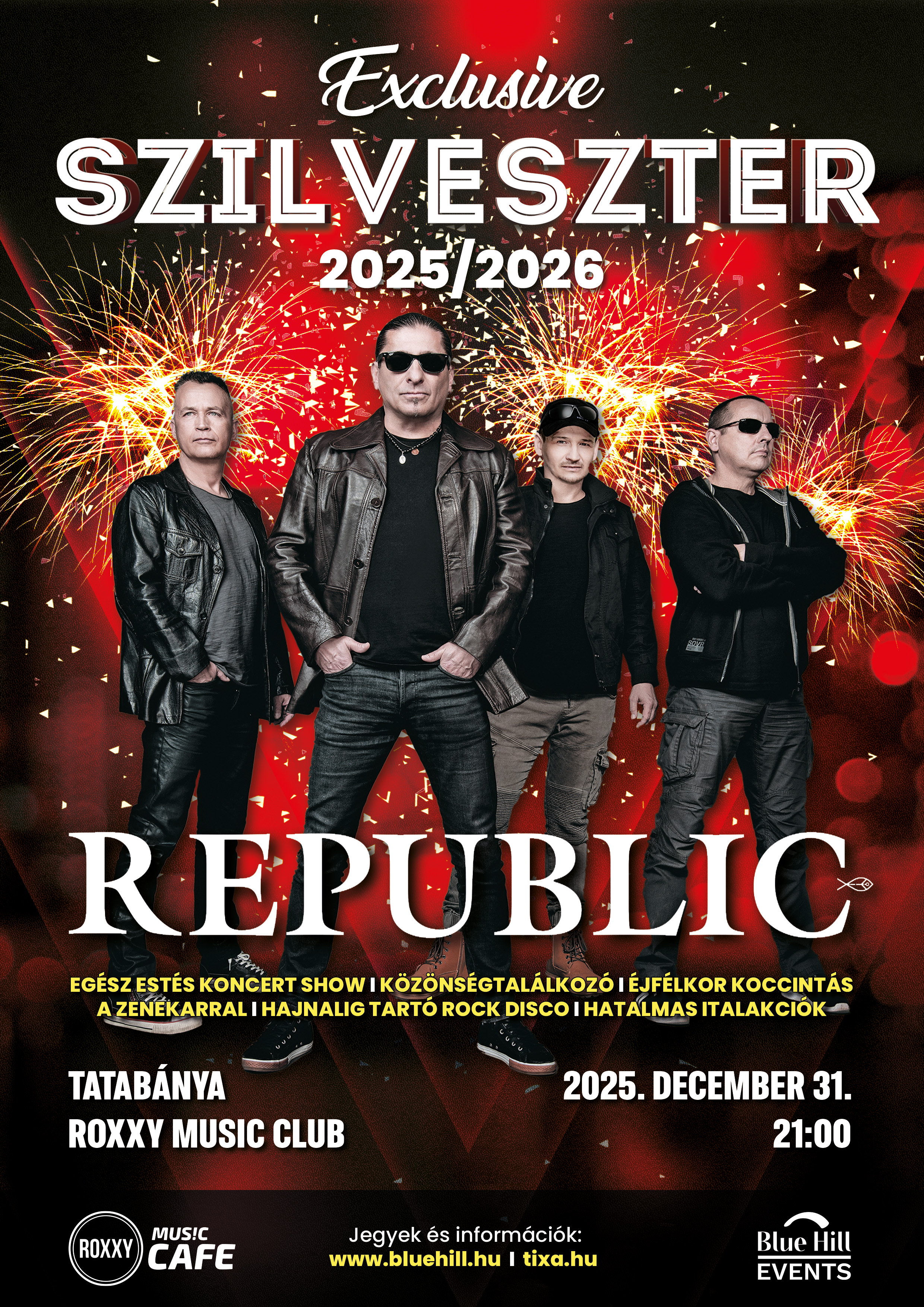 REPUBLIC - EXCLUSIVE SZILVESZTERI KONCERT